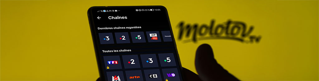 telephone avec molotov tv