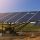 panneaux solaires sur trackers